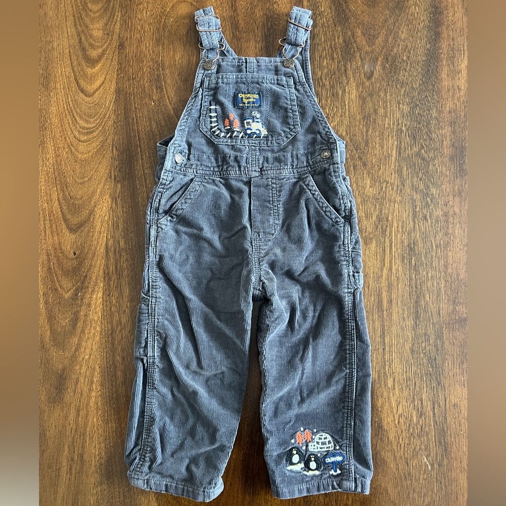 OshKosh B'gosh Charcoal Kids Overalls